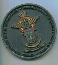 Belgien Wandplatte  Offiziersreserve 115mm Kunststoff 1 St&uuml;ck (7)