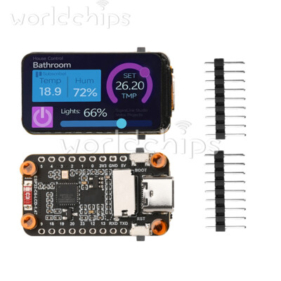 1.47inch LCD ESP32-C6 WIFI Bluetooth Development Board Type-C 160MHz Processor