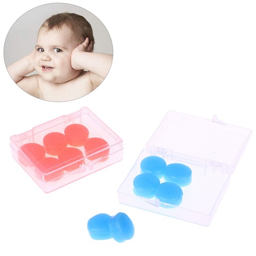 6Pc Silikon Ohrstöpsel Schlaf Anti-Lärchen Schnarchen Ohrstöpsel Noise Redu~J~