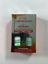 NuRevolution 80 Fresh Start Soak-Off Gel & Vegan Nail Lacquer 0.5 oz ea NEW!