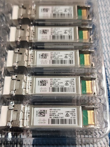 Cisco SFP-10G-LR-S 10G BASE-LR-S (1 Unit) New Bulk Two Years Warranty - 第 8/9 張圖片
