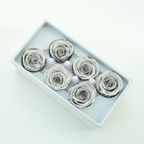 Preserved Rose FLower 6Pcs / Gift Box Head 5-5.5cm - Bild 69 von 73