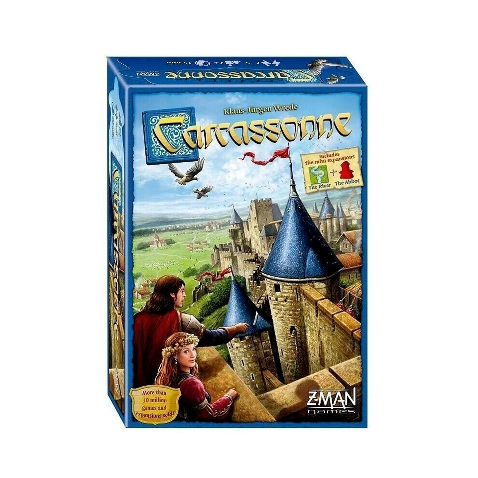 Carcassonne New Edition Board Game by Z-Man Games