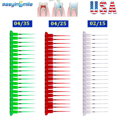 Dental Endo Sonic Activator Tip Irrigator Root Canal Cleaning 60 Tips No Break