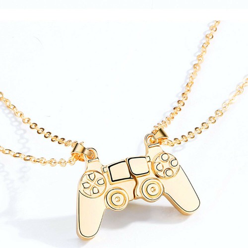 Personality Magnetic Game Console Handle Pendant Valentine's Day Necklace Gift - Picture 12 of 14