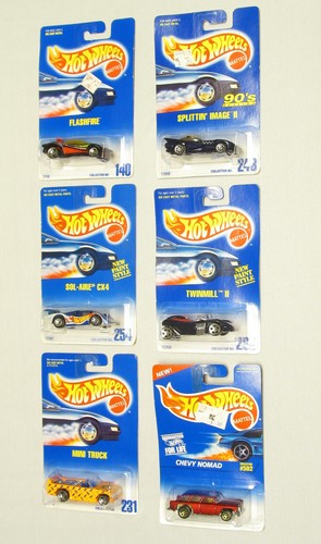 (6 Stück) 1991 Hot Wheels 140 231 248 254 260 502 - Bild 1 von 4