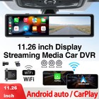 Lente 3CHS HD WIFI Espejo retrovisor para automóvil Cámara de tablero DVRCarplay Android Auto T6