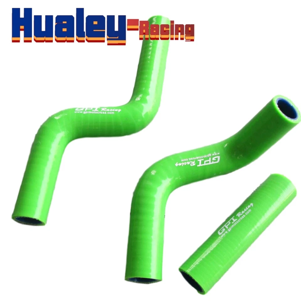 Manguera de radiador de silicona apta para Kawasaki KX80 KX85 KX100 1998-2013 2006 08 2010 2012 Foto 4 de 4