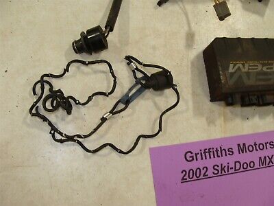 2002 SKI-DOO MXZ 700r zx MPEM ecu brain module w dess key 2002 SKI-DOO MXZ 700r zx MPEM ecu brain module w dess key