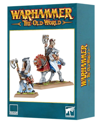 Warhammer – Prêtre D’Ulric Monté, Empire, Figurine OOP En Métal (Age Of Sigmar)