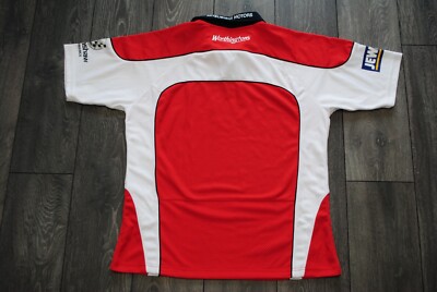 Maillot Vintage GLOUCESTER RUGBY 2008 - Canterbury - Taille L - Édition Rare JEWSON