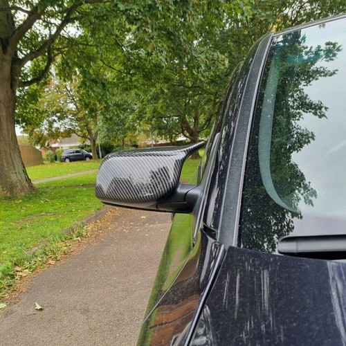 2X Rear View Mirror Cover Cap Carbon Look for BMW 5 E60 550i 2004 2005 2006 2007 - Picture 8 of 8