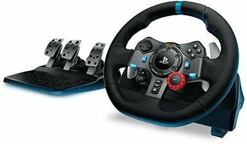 Logitech G29 Driving Force Volant de Course pour Sony PlayStation 3/4 et PC - Noir