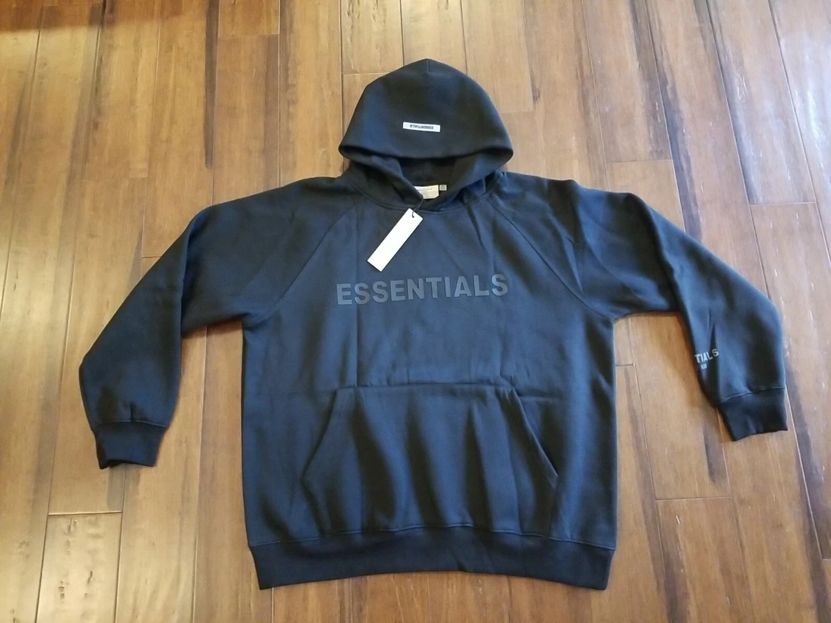 Essentials hoodie online size