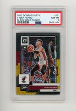 2022-23 Donruss Optic Tyler Herro #151 Black ...