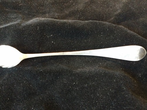 Smith & Chamberlain Coin Silver Salt Spoon - Picture 2 of 3