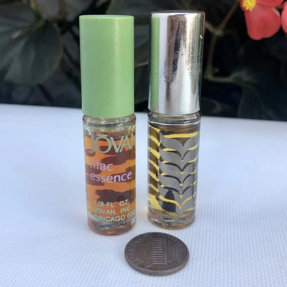 💝LOTE Vintage VSP + ESENCIA LILA 1/8oz JOVAN Mini Perfumes Tamaño Viaje Nuevo de Lote Antiguo Foto 2 de 3