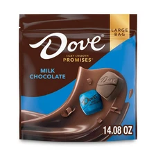 DOVE PROMISES Milk Chocolate Valentines Candy 14.08 Ounce Bag
