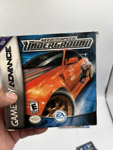 Need For Speed Underground Game Boy Advance, scatola originale, manuale, testato - Foto 5 di 11