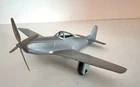 '60's VINTAGE MARX BATTLEGROUND EUROPE P-51 MUSTANG-VG ORIGINAL- MUST SEE PLANE