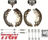 TRW BK1768 Bremsbackensatz 4 Bremsbacken Trommelbremse FüR Fiat