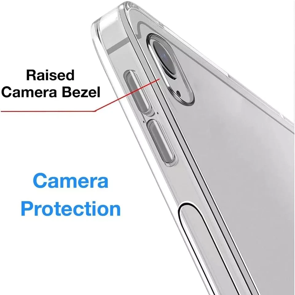 TPU Case For iPad 10/9/8/7 Gen Air 5 Pro 12.9 Mini 123 Clear Silicone Soft Case - Image 4 of 4
