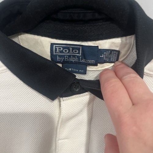 Vintage Polo Ralph Lauren Polo Shirt L Mercer Club Polo Team Mens - Picture 4 of 10