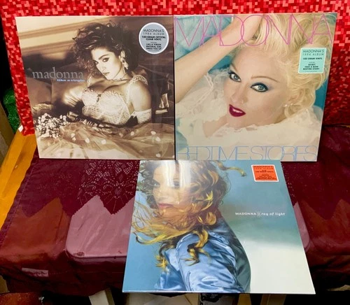 2016-2021 Madonna “Like A Virgin/Bedtime Stories/Ray Of Light” LP + 2-LP *Sealed