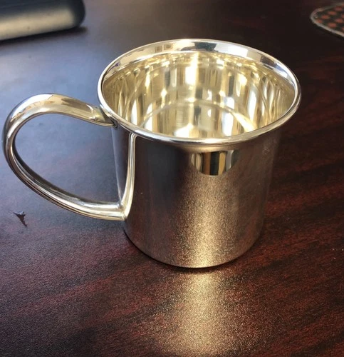 Lunt Sterling Silver Baby Cup 54g No Monogram