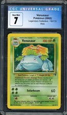 CGC 7 Venusaur Legendary Collection 18/110 Holo Pokemon Card B27