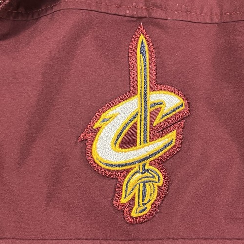 Cleveland Cavaliers Adidas Jacket Mens S NBA Warm Up Zip Lightweight Embroidered - Picture 2 of 19