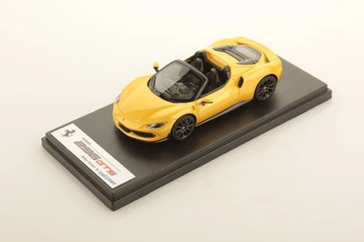 Looksmart LS538H 1/43 Ferrari 296 GTS Jaune Tristrato Voiture Modèle Résine - Photo 1/4
