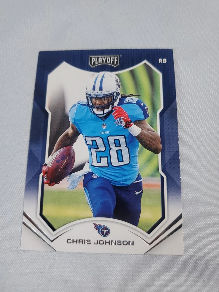 Playoff Football 2021 #74 Chris Johnson Titans Foto 2 de 4