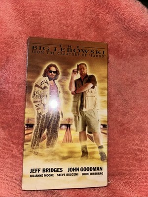 The Big Lebowski VHS 1998 PolyGram First Print - Partially Factory Sealed
