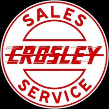 Crosley Automobile Sales & Service NEW METAL ...