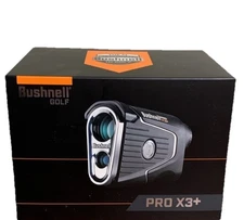 Bushnell Pro X3+ Laser Rangefinder New in the Box slope waterproof wind speed