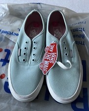 VANS Off the Wall Canvas Sneakers Unisex Turquoise, Size UK 5