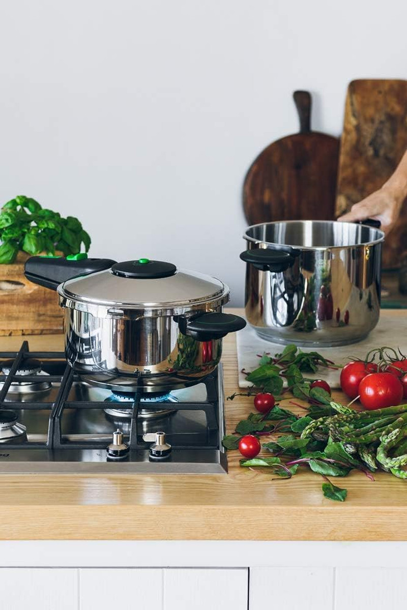 Presto Duo - Set Di Pentole a Pressione 4 + 6 L, in Acciaio Inox 18/10, Adatto a - 2