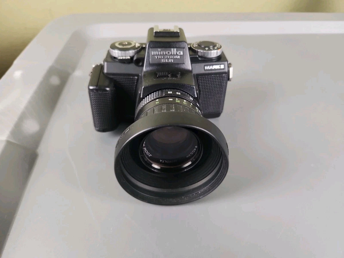 Minolta 110 Zoom SLR Film Cameras for sale - eBay