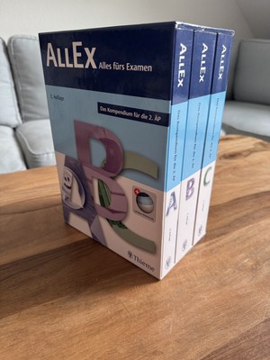 Alex - Alles fürs Examen: Das Kompendium Für Die 2. ÄP Bücher Set