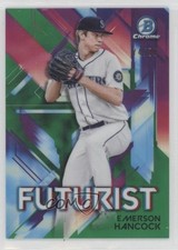 2021 Bowman Futurist Mega Box Green Mojo Refractor 74/99 Emerson Hancock uk2