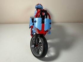 LEGO TECHNIC 8420 STREET BIKE, 42007 MOTO CROSS BIKE, 42036 STREET MOTORCYCLE