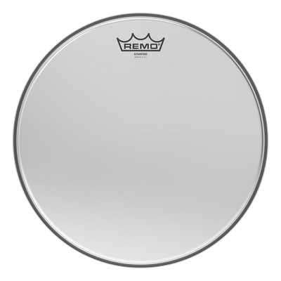 Remo Ambassador Starfire Drumhead - Chrome, 13''