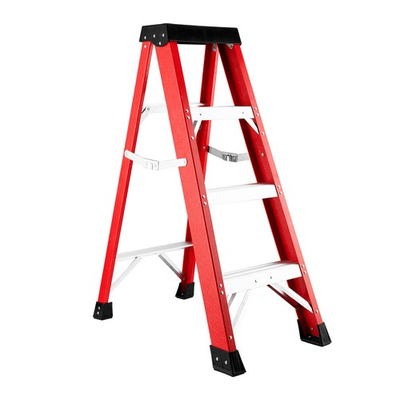 #ad Fiberglass Ladder Single Sided Stepladder W A Load Capacity Of 330 Pounds $328.00