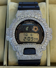 Moissanite Flawless D Color CASIO G-Shock DW6...