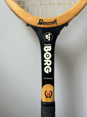 Bancroft BJORN BORG テニスラケット希少品です。 Vintage Bancroft Bjorn Borg “personal” Tournament Play Tennis