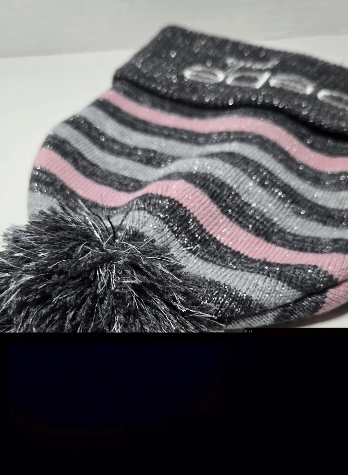 Gorro Bebe Niñas Logo Tejido Multicolor Metálico Brillante Talla Única  Foto 3 de 4