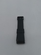 Black Silicone Sport Watch Band Strap Bracelet For Fitbit Versa 2