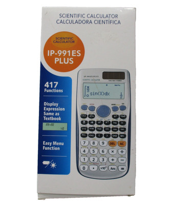 Foryou IP-991ES Plus Calculator 417 Functions Graphing Two-Way Power White