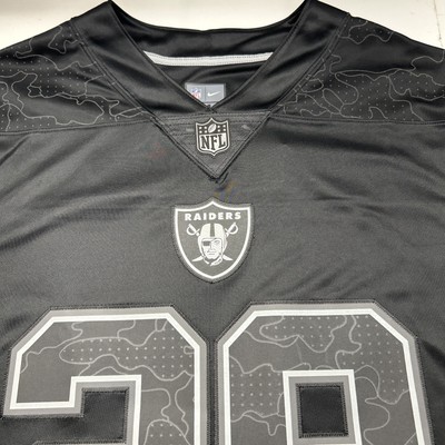Nike Raiders Josh Jacobs 3M Reflective Limited Black Jersey